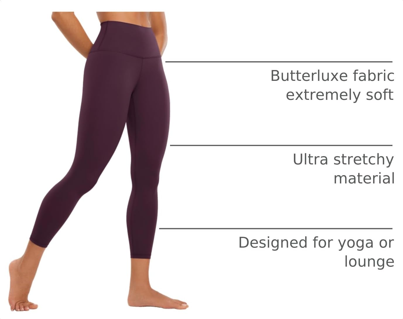 CRZ YOGA Butterluxe Capris 23'' | Extremely Soft, Gentle Compression, Yoga, High Waisted, for Women