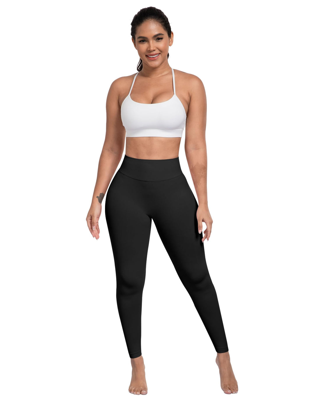 ATHVOTAR Workout Gym Leggings Women, High Waisted Seamless Butt Lifting Scrunch Butt Sports Leggings
