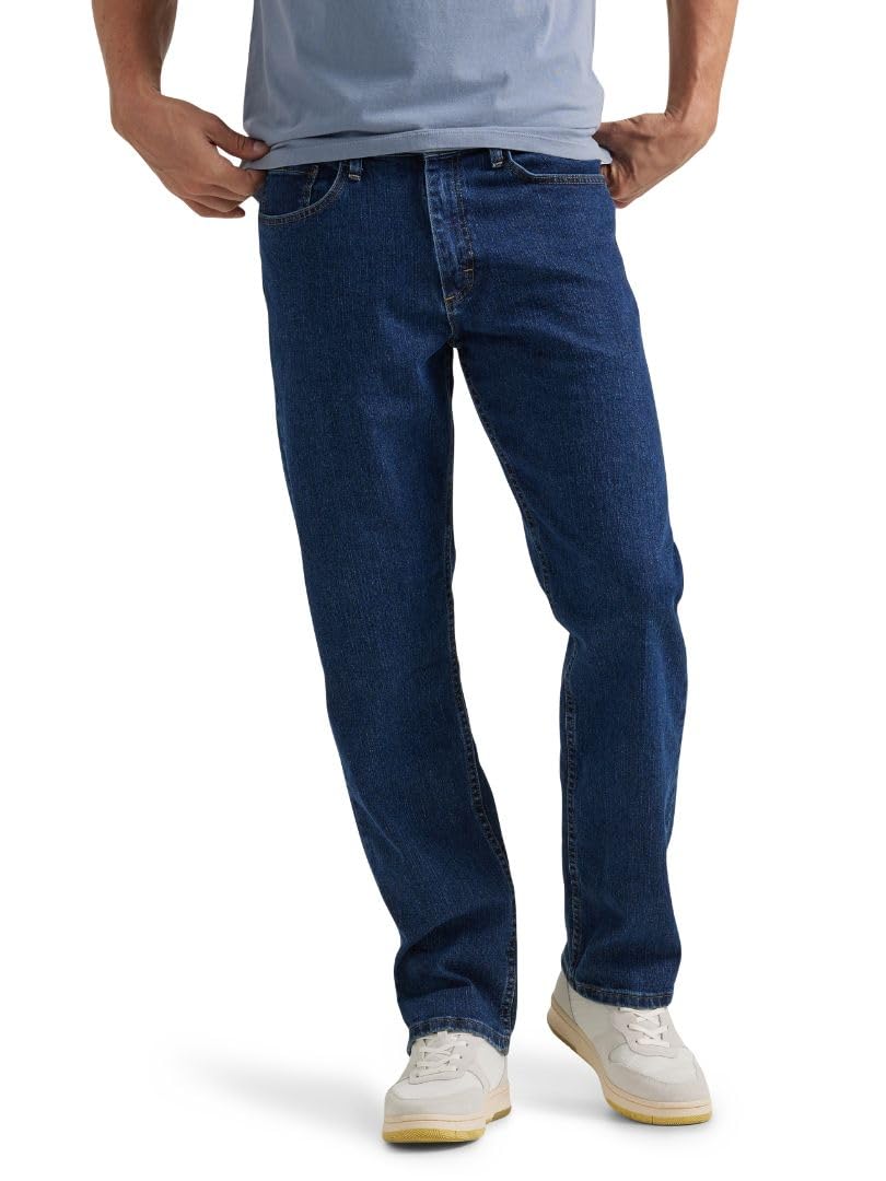 Wrangler Authentics Men's Comfort Flex Waist Relaxed Fit Jean