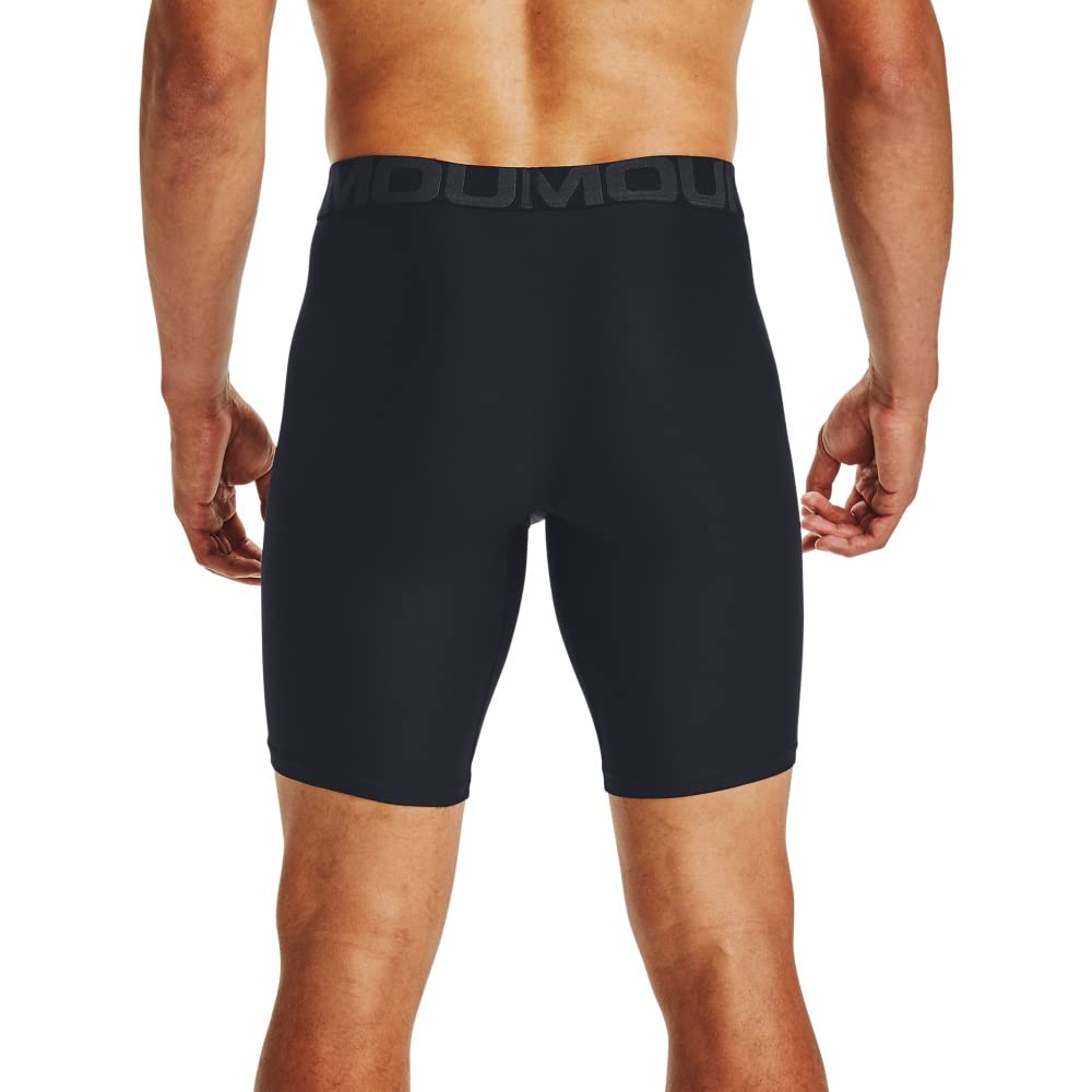 Under Armour Men's Performance Tech Long-Leg Boxerjock Brief Underwear, 9" Inseam, All-Day Comfort & Ultra-Soft, 3-Pack