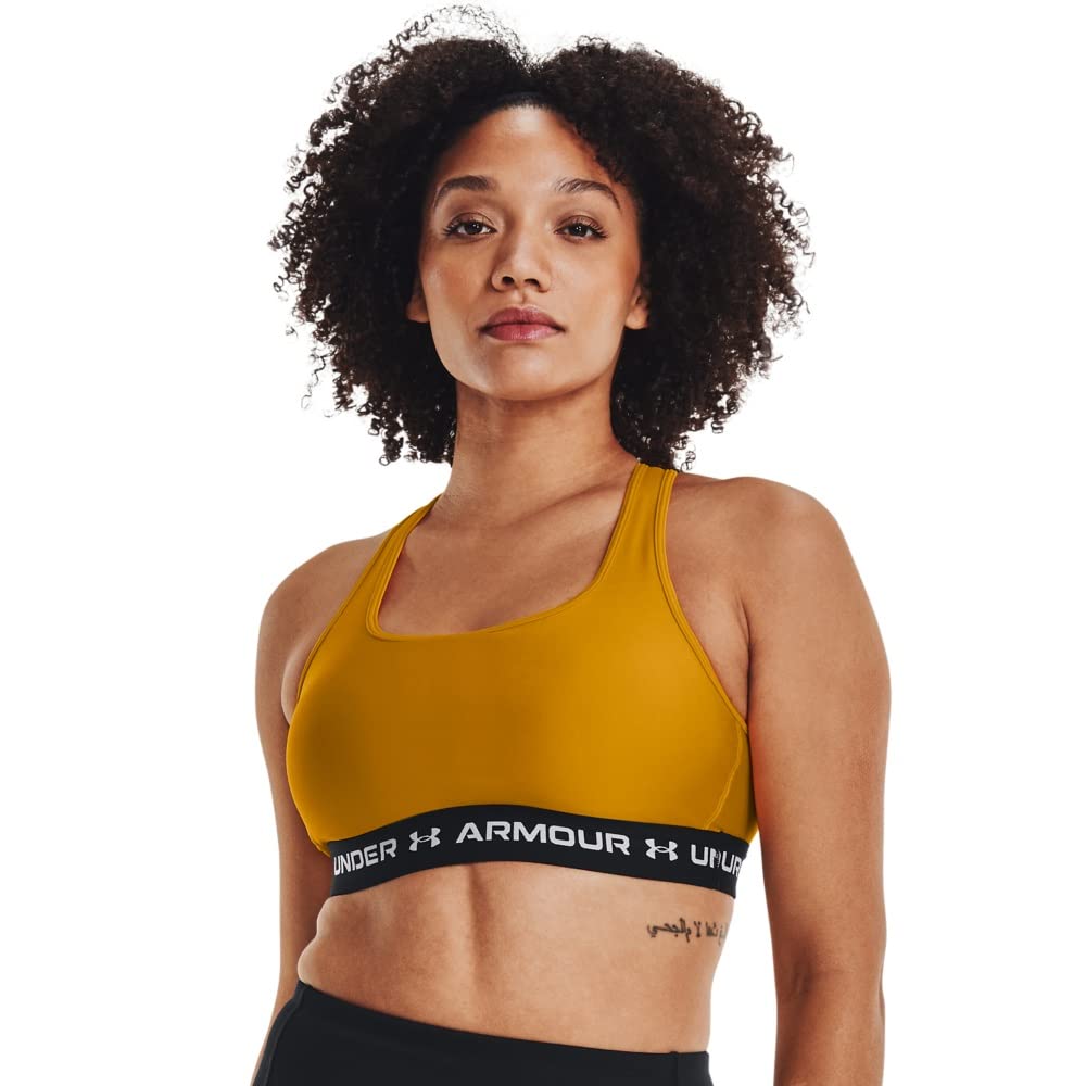 Under Armour Women's Crossback Mid Impact Sports Bra