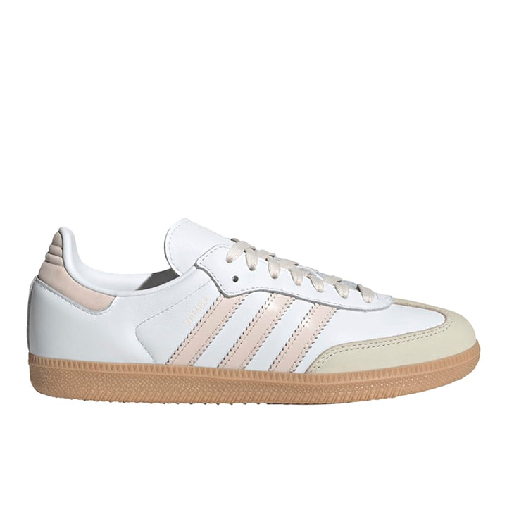 adidas Womens Samba Og Lace Up Sneakers Shoes Casual - White