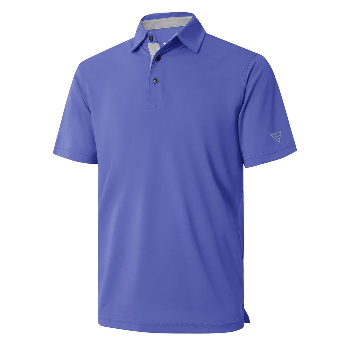 Mens Golf Shirt Short and Long Sleeve Moisture Wicking Dry Fit Performance Solid Casual Pique Golf Polo Shirts for Men