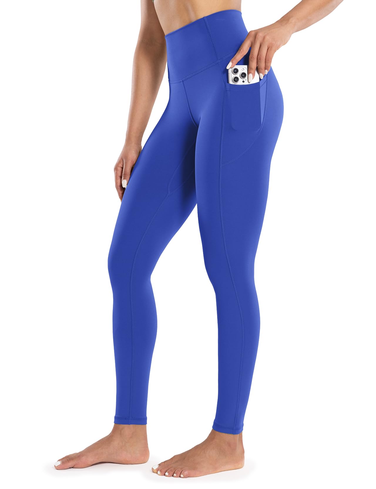 ENERBLOOM Workout Leggings with Pockets for Women High Waist 25"/28"