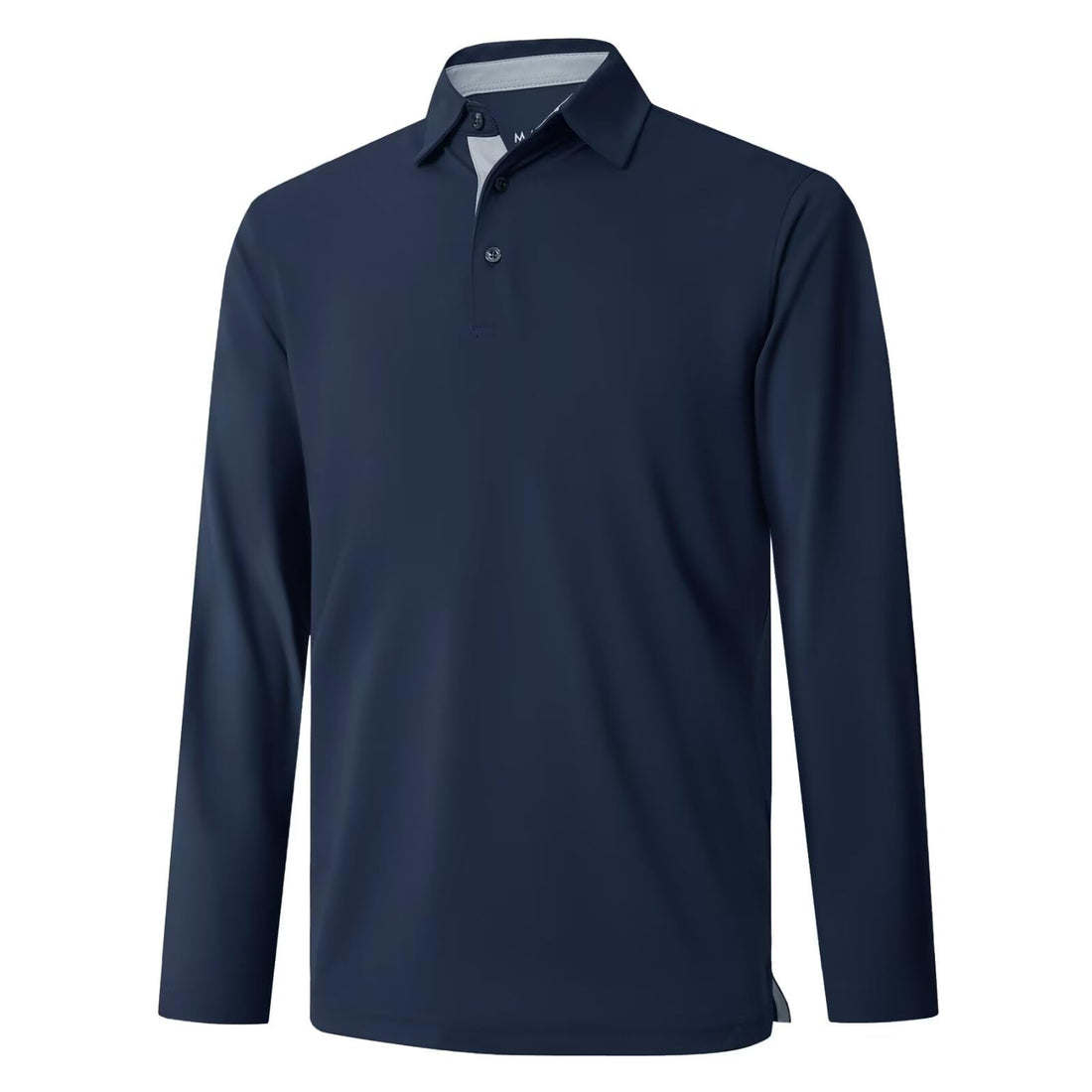 Mens Golf Shirt Short and Long Sleeve Moisture Wicking Dry Fit Performance Solid Casual Pique Golf Polo Shirts for Men