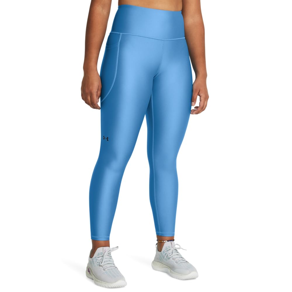 Under Armour Women's HeatGear Armour High Waisted Ankle No-Slip Leggings