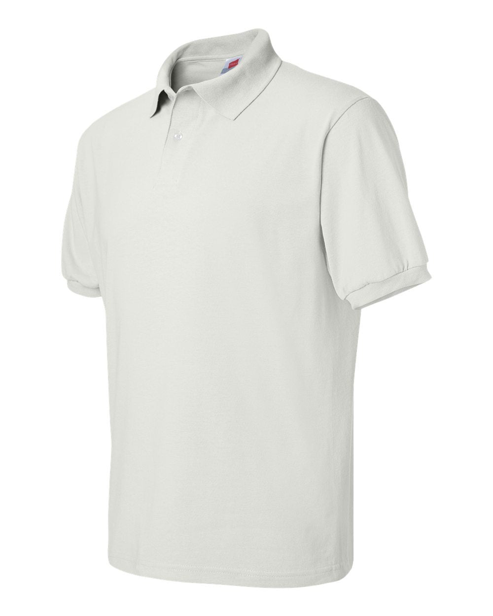Hanes Mens EcoSmart Jersey Polo Shirt, Short-Sleeve Shirts for Men, T-Shirt, 2-Pack