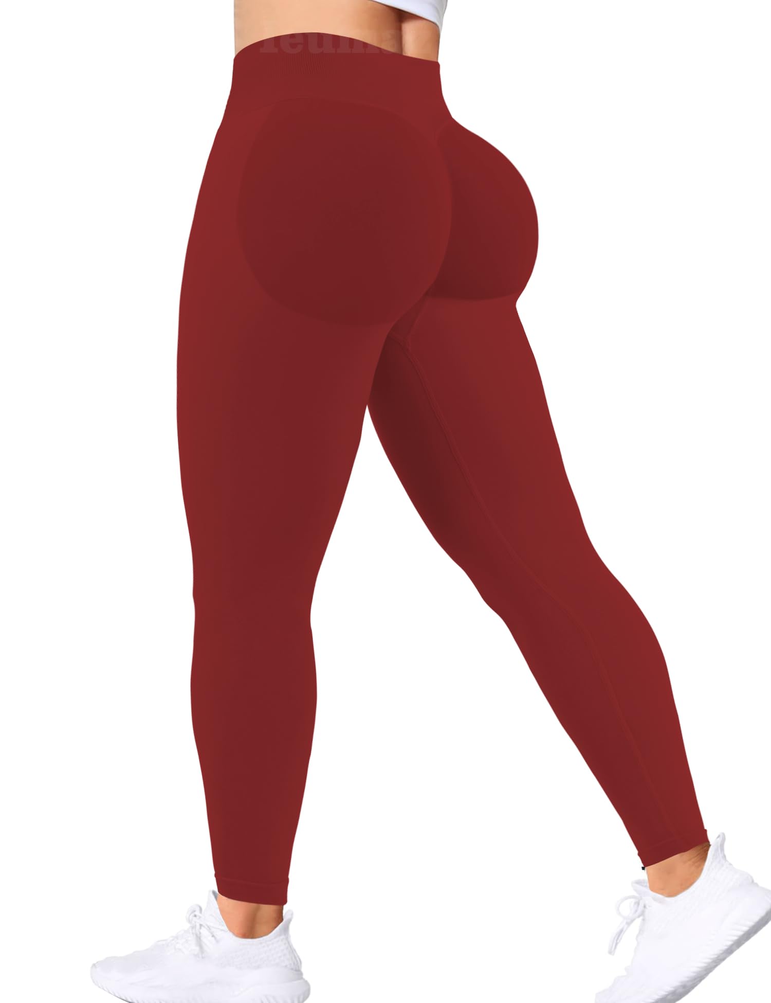 Ieumaz Scrunch Butt Lifting Leggings for Women Seamless Workout Yoga Pants