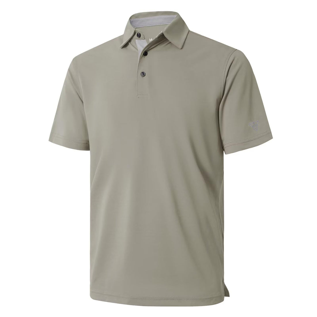 Mens Golf Shirt Short and Long Sleeve Moisture Wicking Dry Fit Performance Solid Casual Pique Golf Polo Shirts for Men