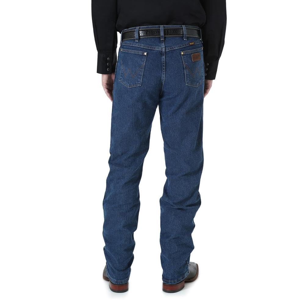 Men's Wrangler Premium Performance Regular Fit Blue Jean - 47MWZSW