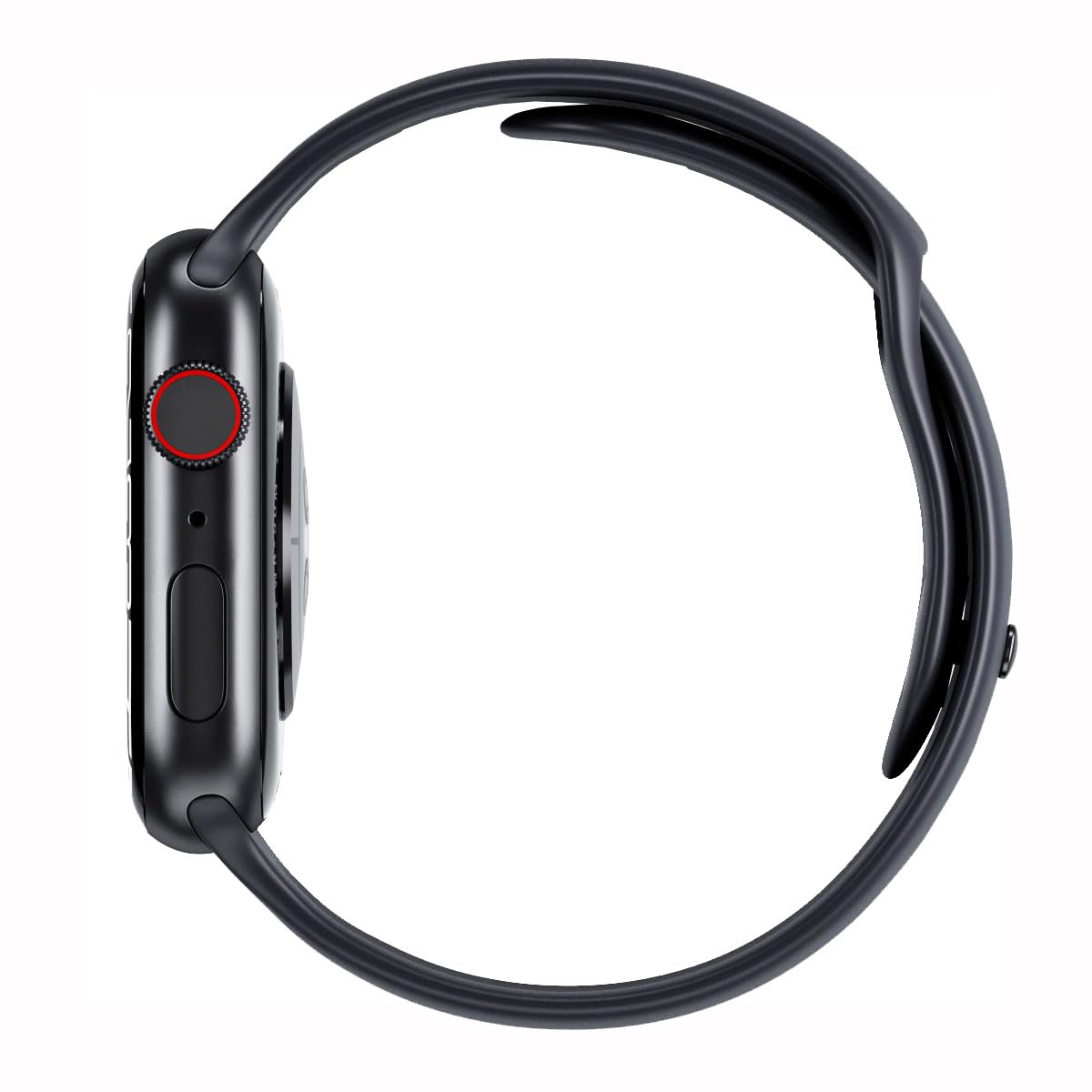 Apple Watch Series 7 (GPS, 41mm) Starlight Aluminum Case with Starlight Sport Band, Regular (Renewed)