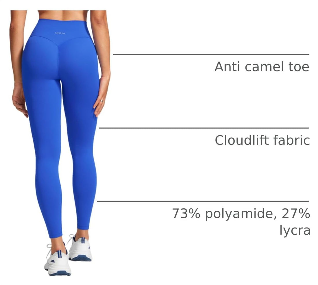 INGIA No Front Seam Scrunch Butt Leggings 25''