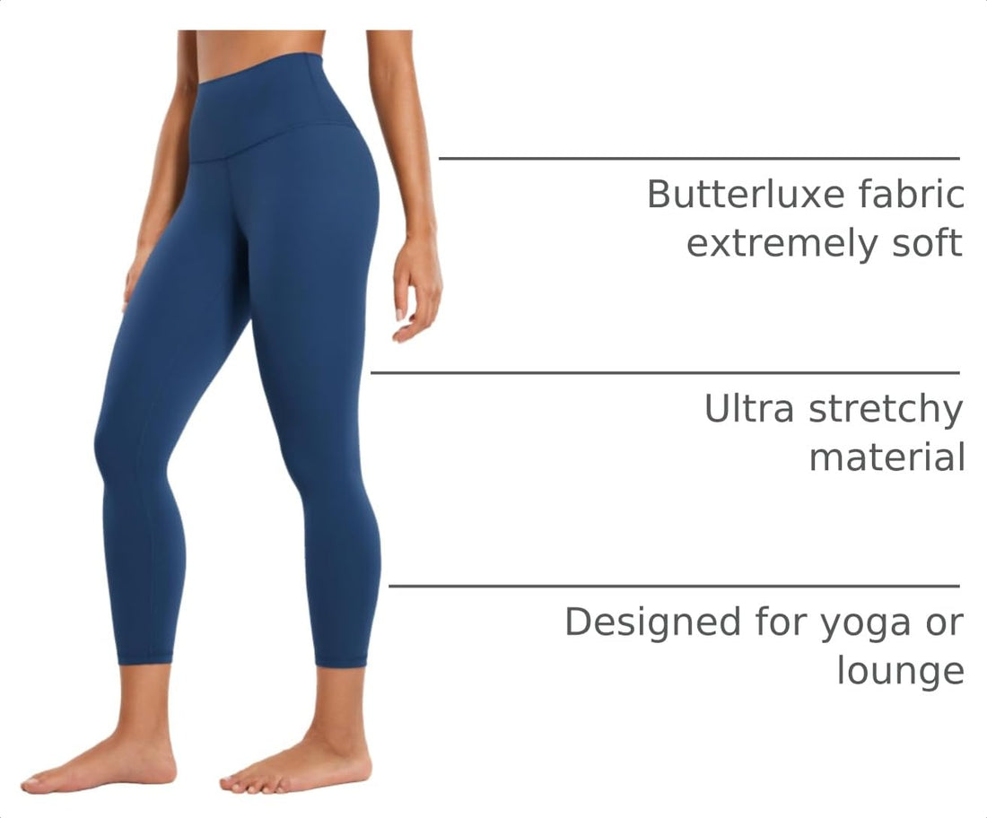 CRZ YOGA Butterluxe Capris 23'' | Extremely Soft, Gentle Compression, Yoga, High Waisted, for Women