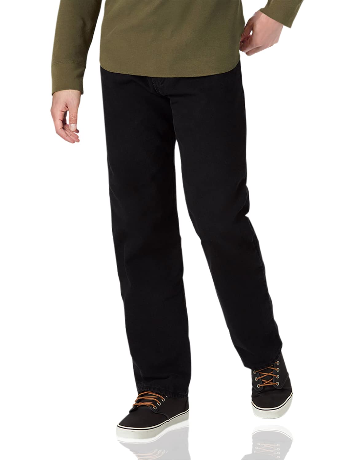 Wrangler Authentics Men's Fleece Lined Five Pocket Jean