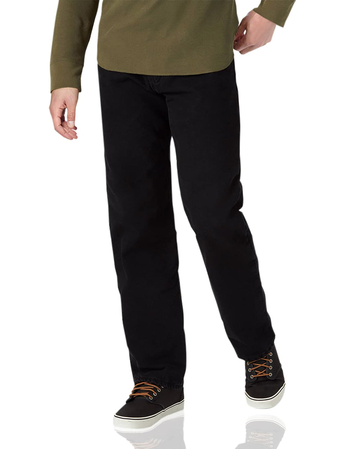 Wrangler Authentics Men's Fleece Lined Five Pocket Jean