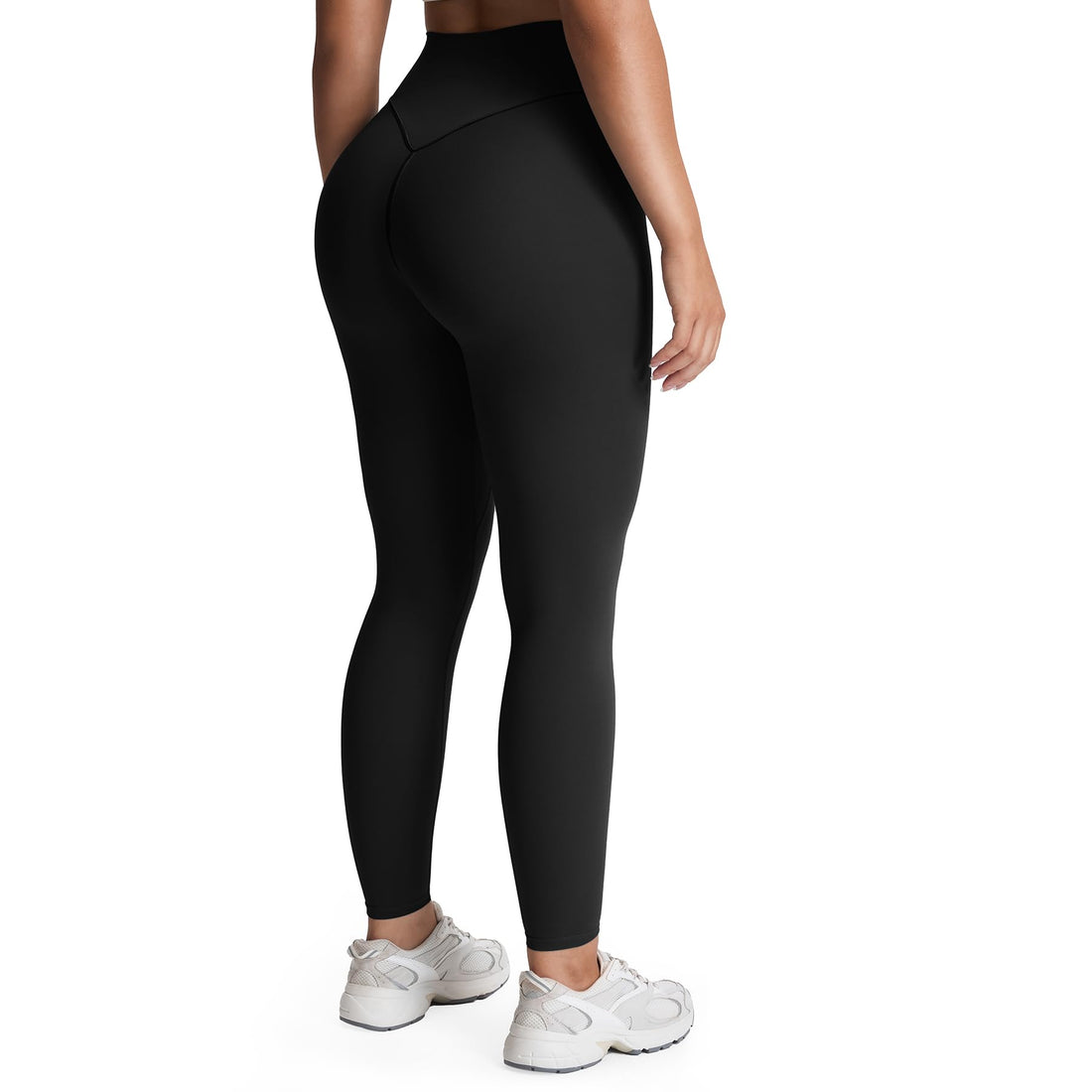 Aoxjox High Waisted Workout Leggings for Women Tummy Control Buttery Soft Yoga Metamorph Deep V Pants 26"