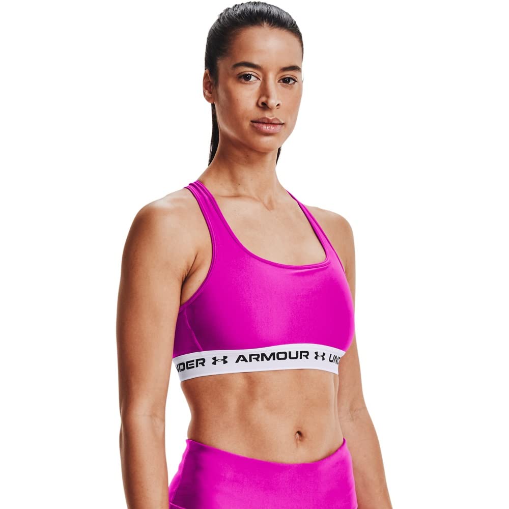 Under Armour Women's Crossback Mid Impact Sports Bra
