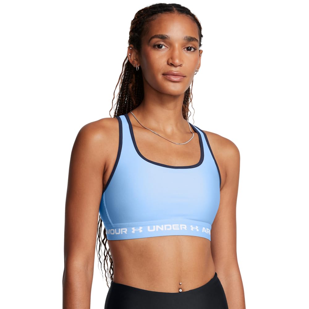 Under Armour Women's Crossback Mid Impact Sports Bra