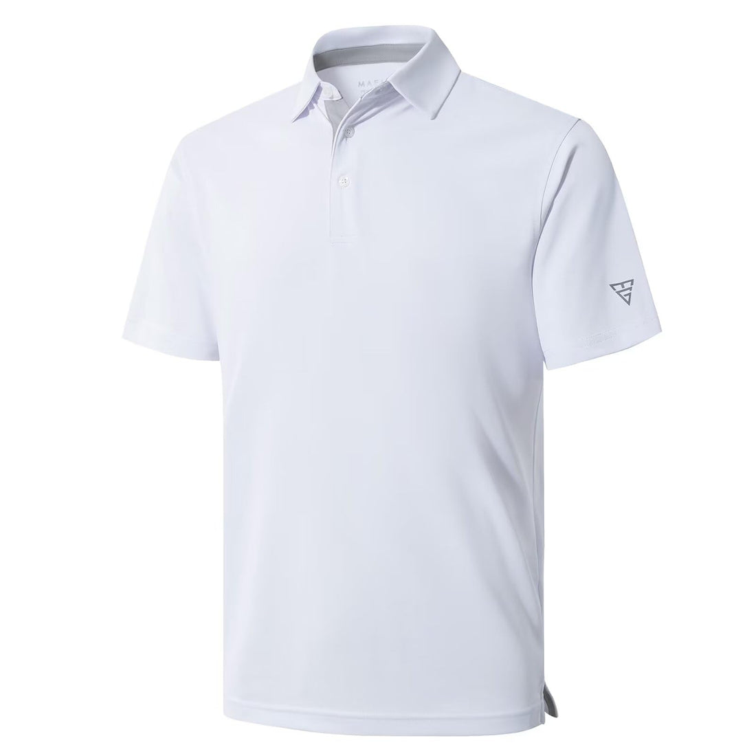 Mens Golf Shirt Short and Long Sleeve Moisture Wicking Dry Fit Performance Solid Casual Pique Golf Polo Shirts for Men