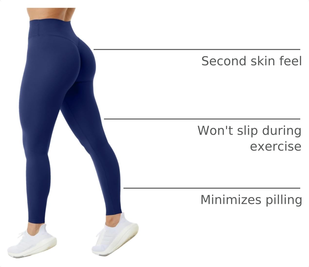 Unthewe Womens Naked Feel Leggings 25"