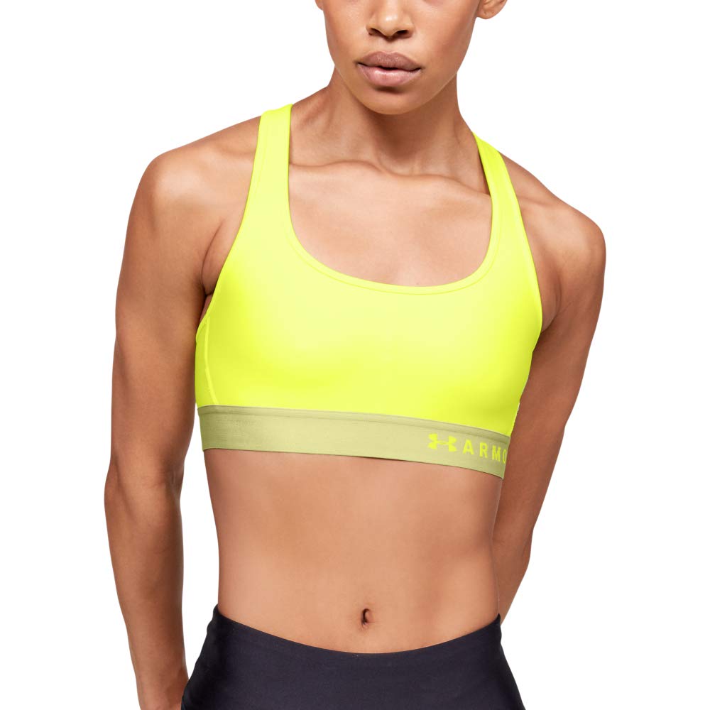 Under Armour Women's Crossback Mid Impact Sports Bra