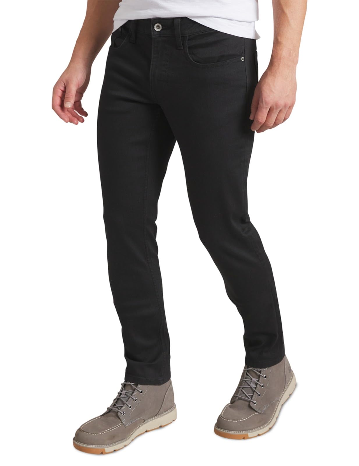 Weatherproof Vintage Mens Jeans Slim Fit - Super-Soft Stretch Denim Pants | Men's Straight Leg Jean with All-Way Stretch