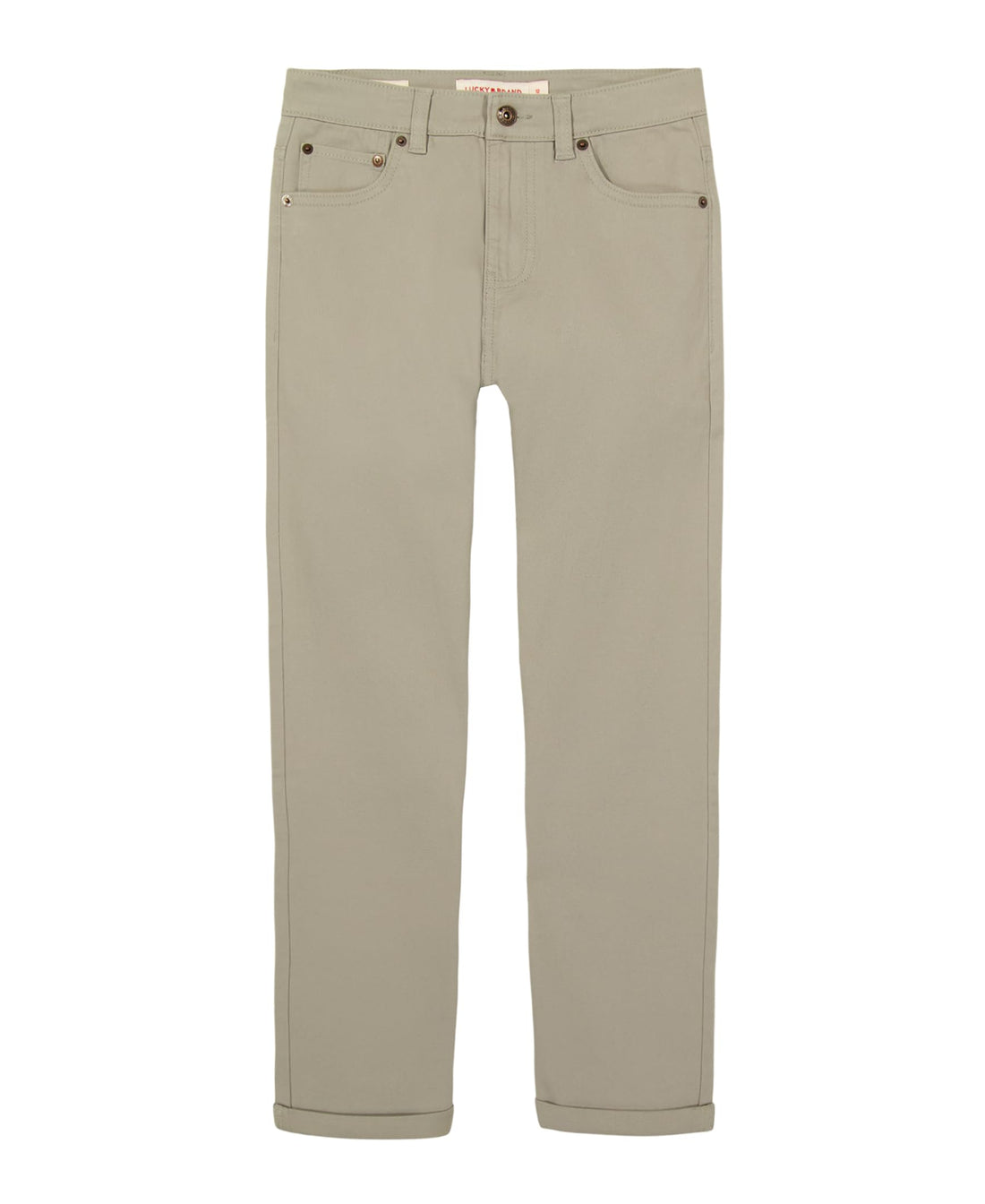 Lucky Brand Boys' Skinny Fit Stretch Twill Pants