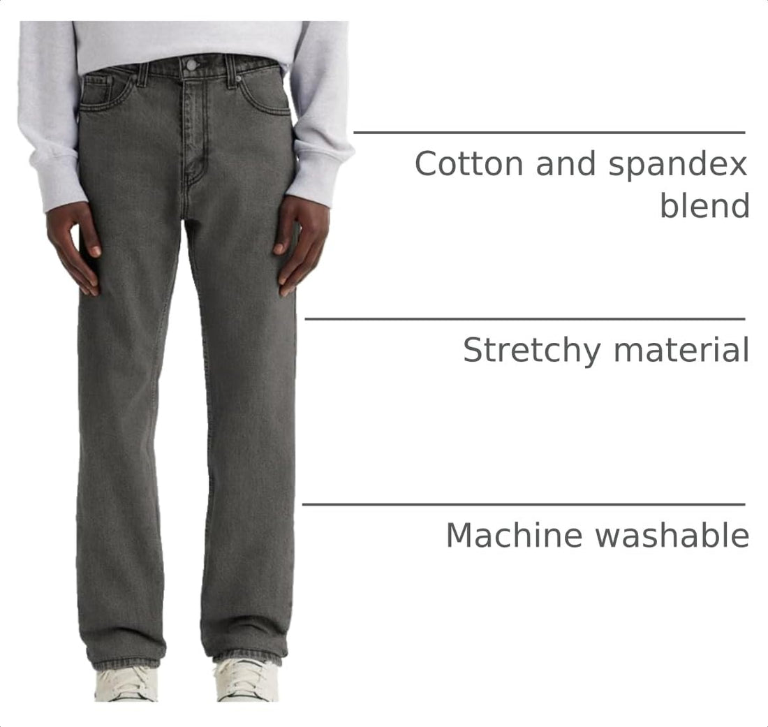Levi's Men's 505 Regular Fit Jeans (Also Available in Big & Tall)