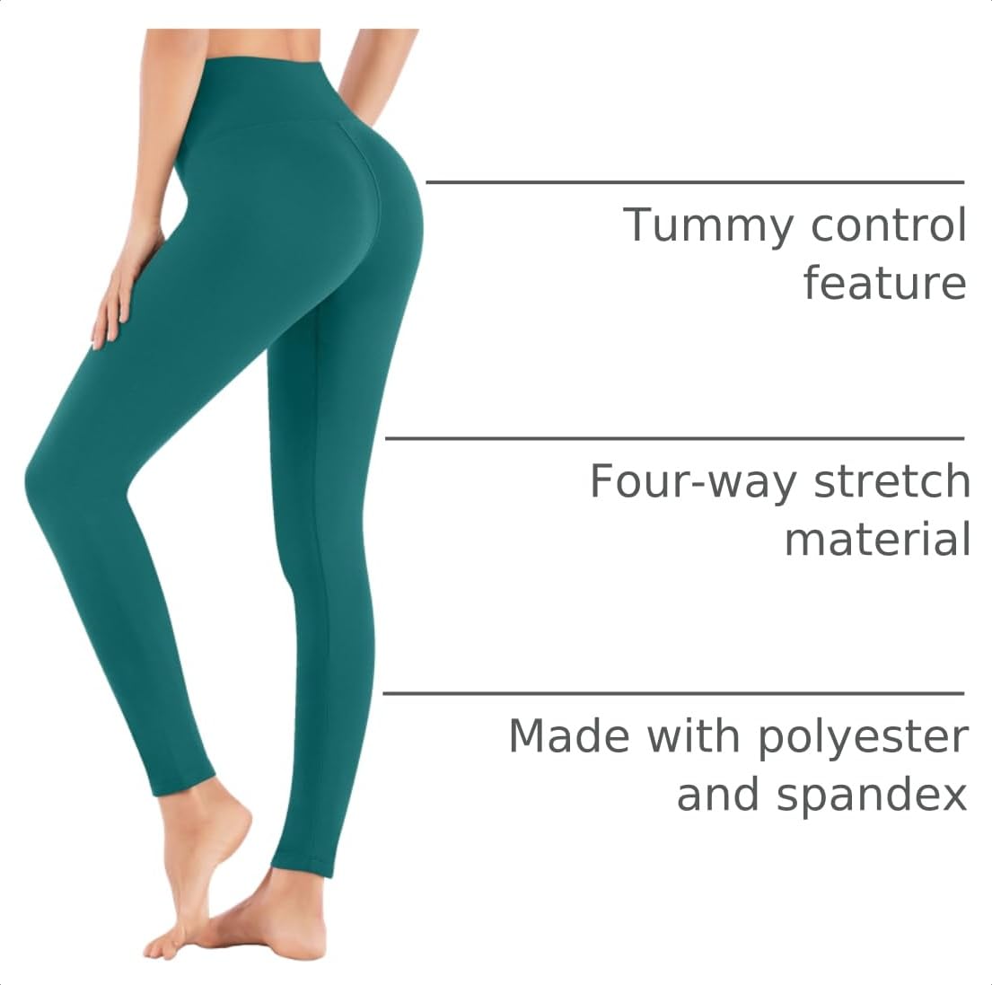 IUGA High Waisted Leggings for Women Running Workout Leggings with Inner Pocket Yoga Pants for Women
