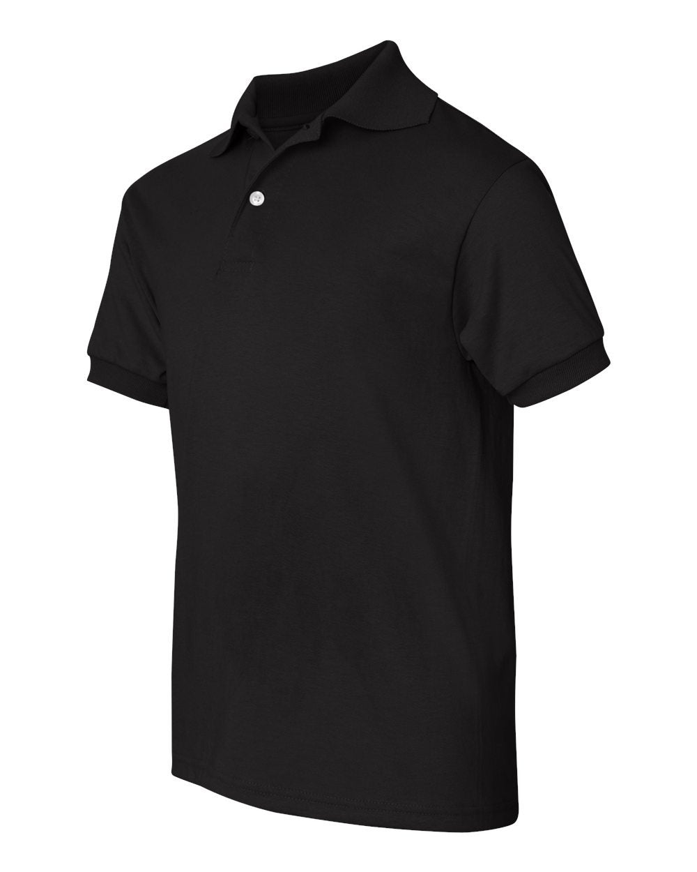 Hanes Boys' Short Sleeve Eco Smart Jersey Polo