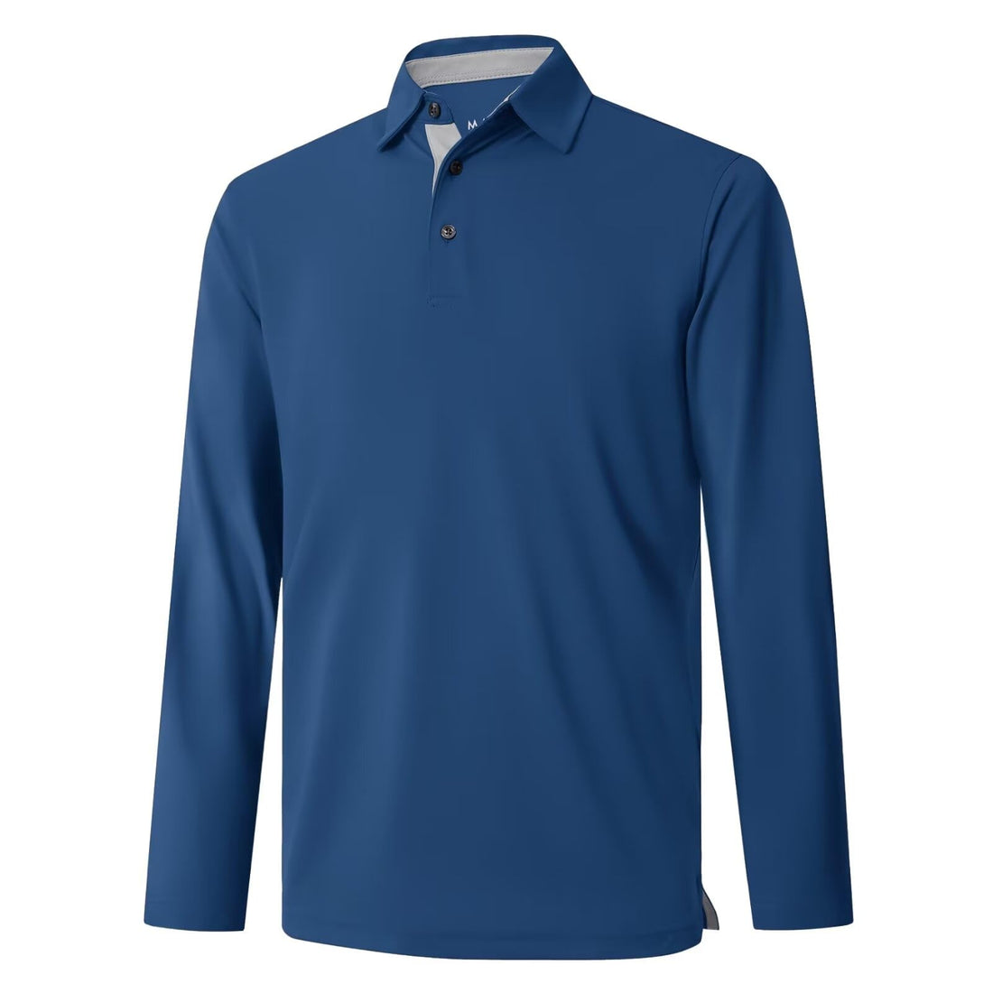 Mens Golf Shirt Short and Long Sleeve Moisture Wicking Dry Fit Performance Solid Casual Pique Golf Polo Shirts for Men