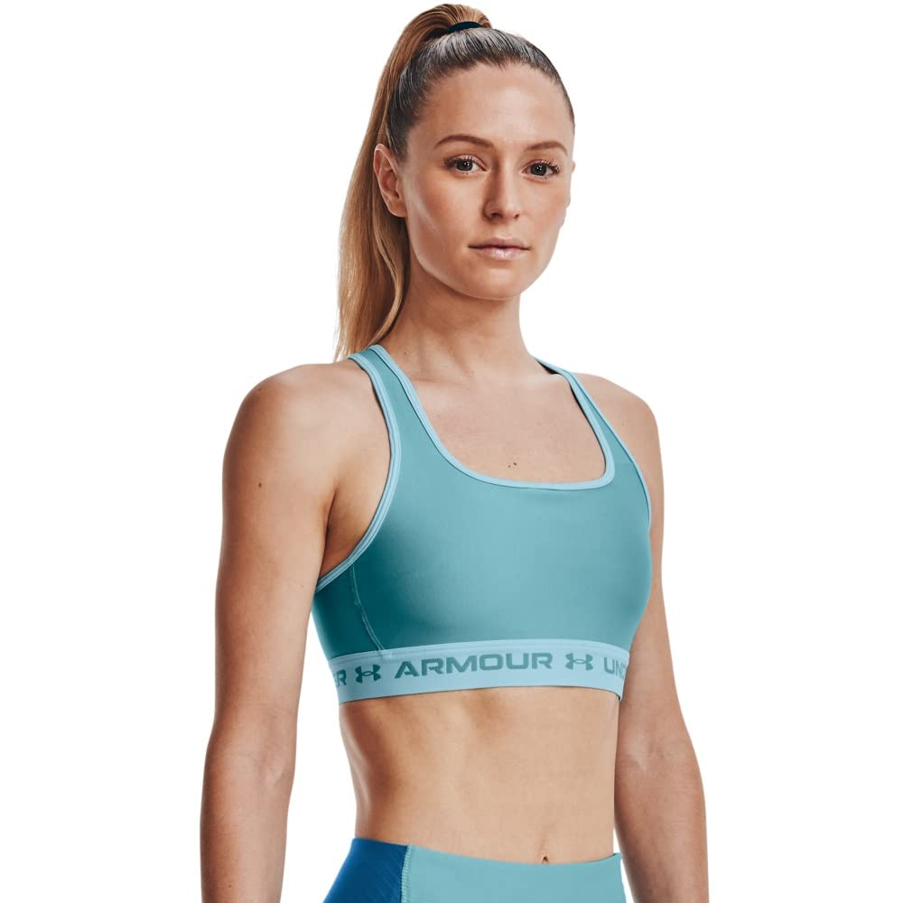 Under Armour Women's Crossback Mid Impact Sports Bra