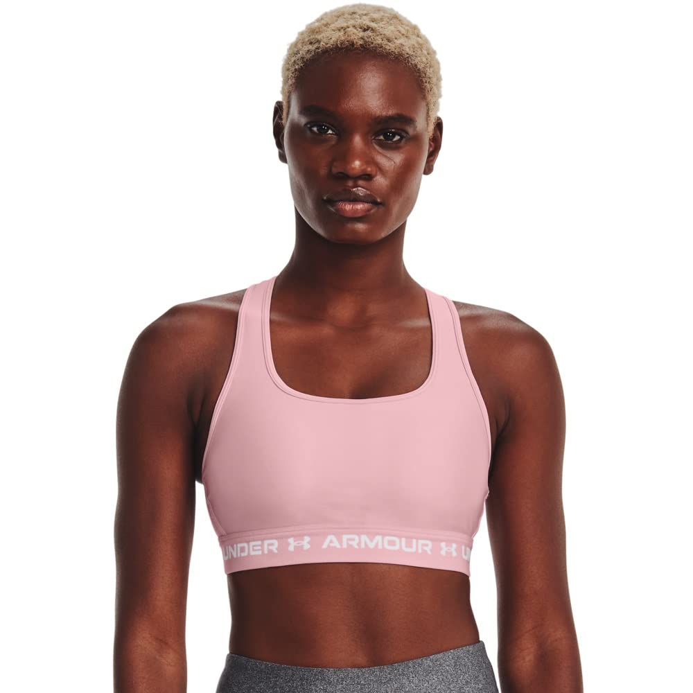 Under Armour Women's Crossback Mid Impact Sports Bra