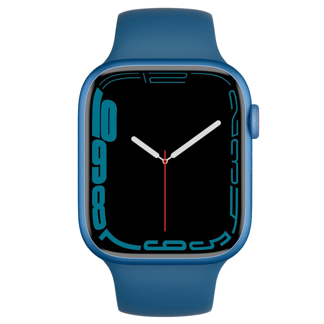 Apple Watch Series 7 (GPS, 41mm) Starlight Aluminum Case with Starlight Sport Band, Regular (Renewed)
