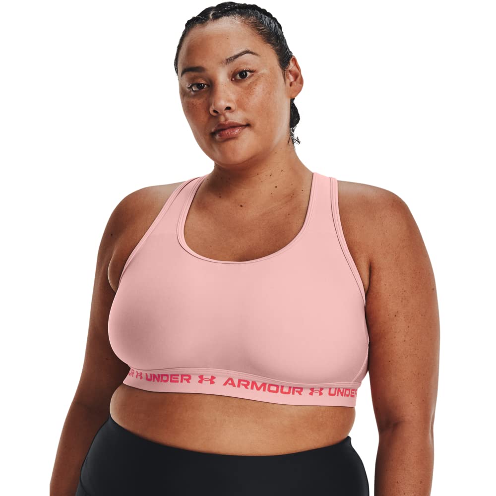 Under Armour Women's Crossback Mid Impact Sports Bra