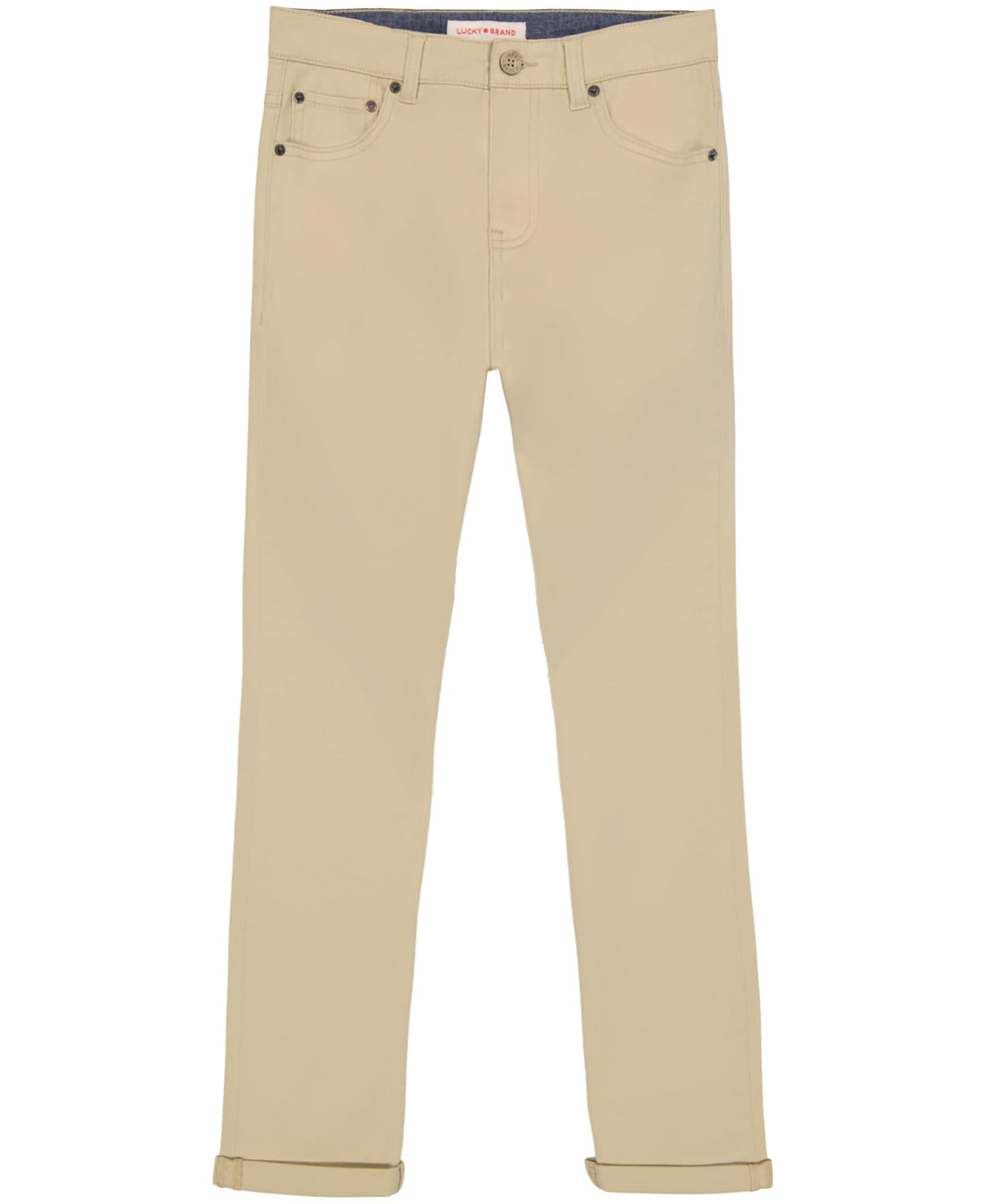 Lucky Brand Boys' Skinny Fit Stretch Twill Pants