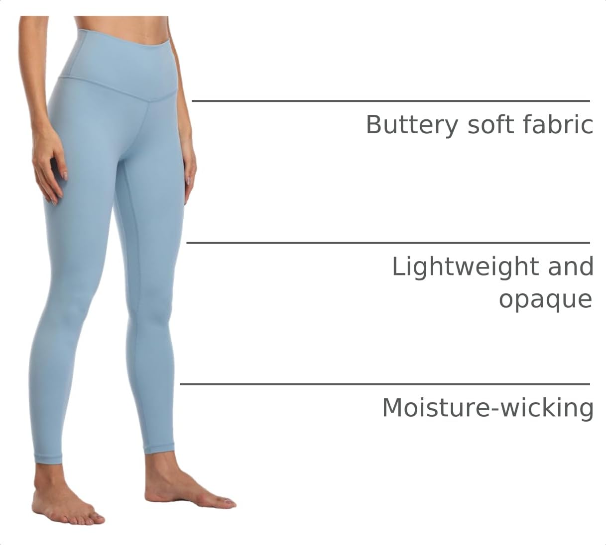 Colorfulkoala Women's Buttery Soft High Waisted Yoga Pants Full-Length Leggings