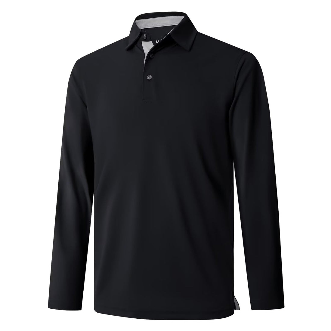 Mens Golf Shirt Short and Long Sleeve Moisture Wicking Dry Fit Performance Solid Casual Pique Golf Polo Shirts for Men