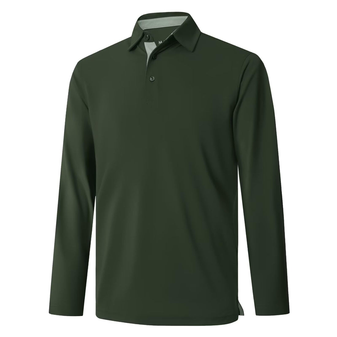 Mens Golf Shirt Short and Long Sleeve Moisture Wicking Dry Fit Performance Solid Casual Pique Golf Polo Shirts for Men