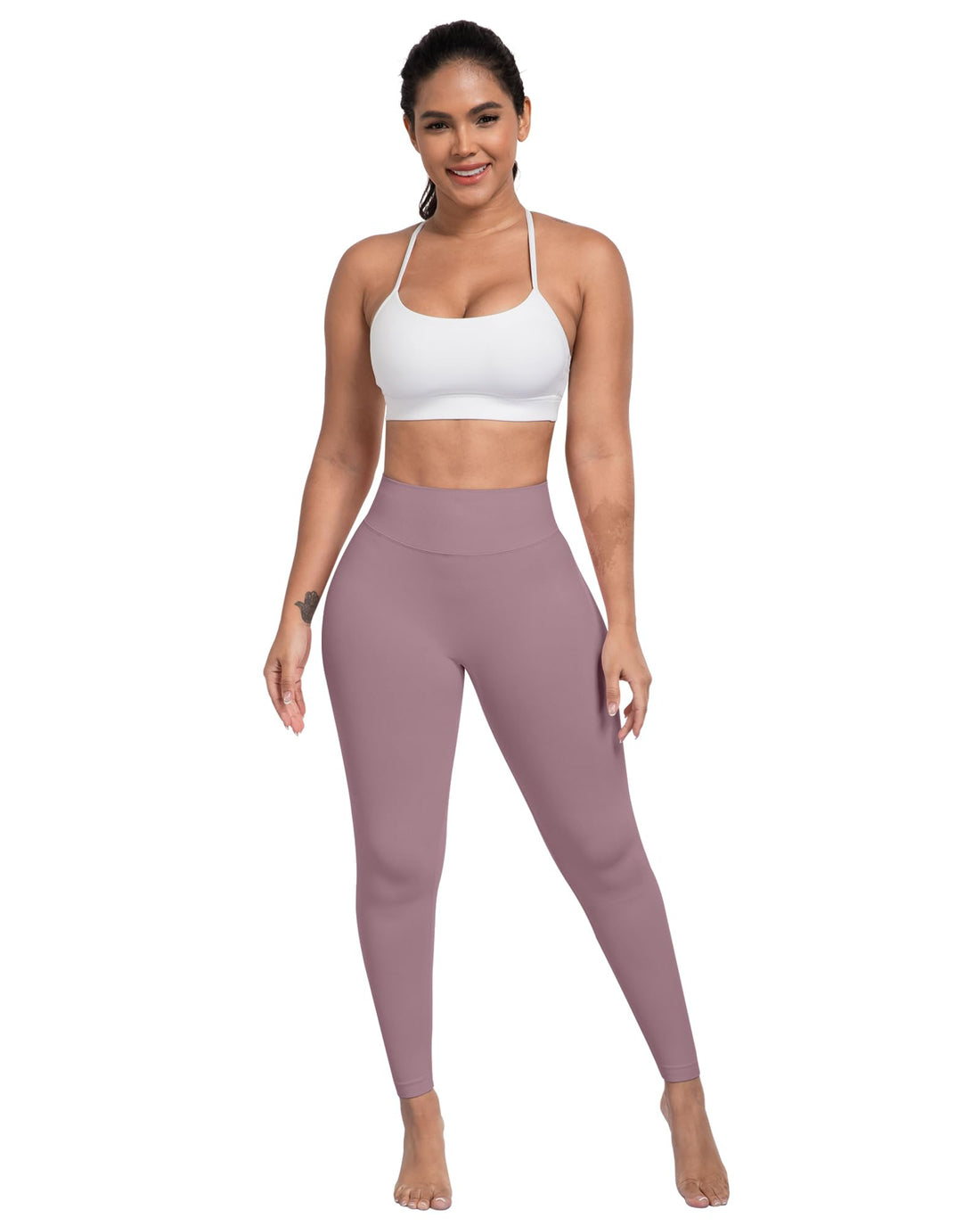 ATHVOTAR Workout Gym Leggings Women, High Waisted Seamless Butt Lifting Scrunch Butt Sports Leggings