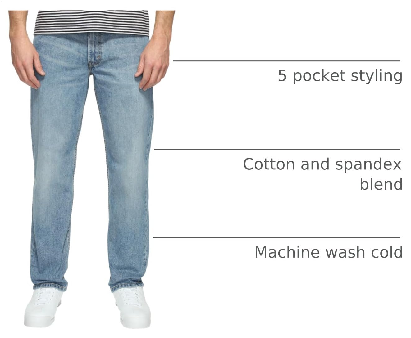 Levi's Men's 550 Relaxed Fit Jeans