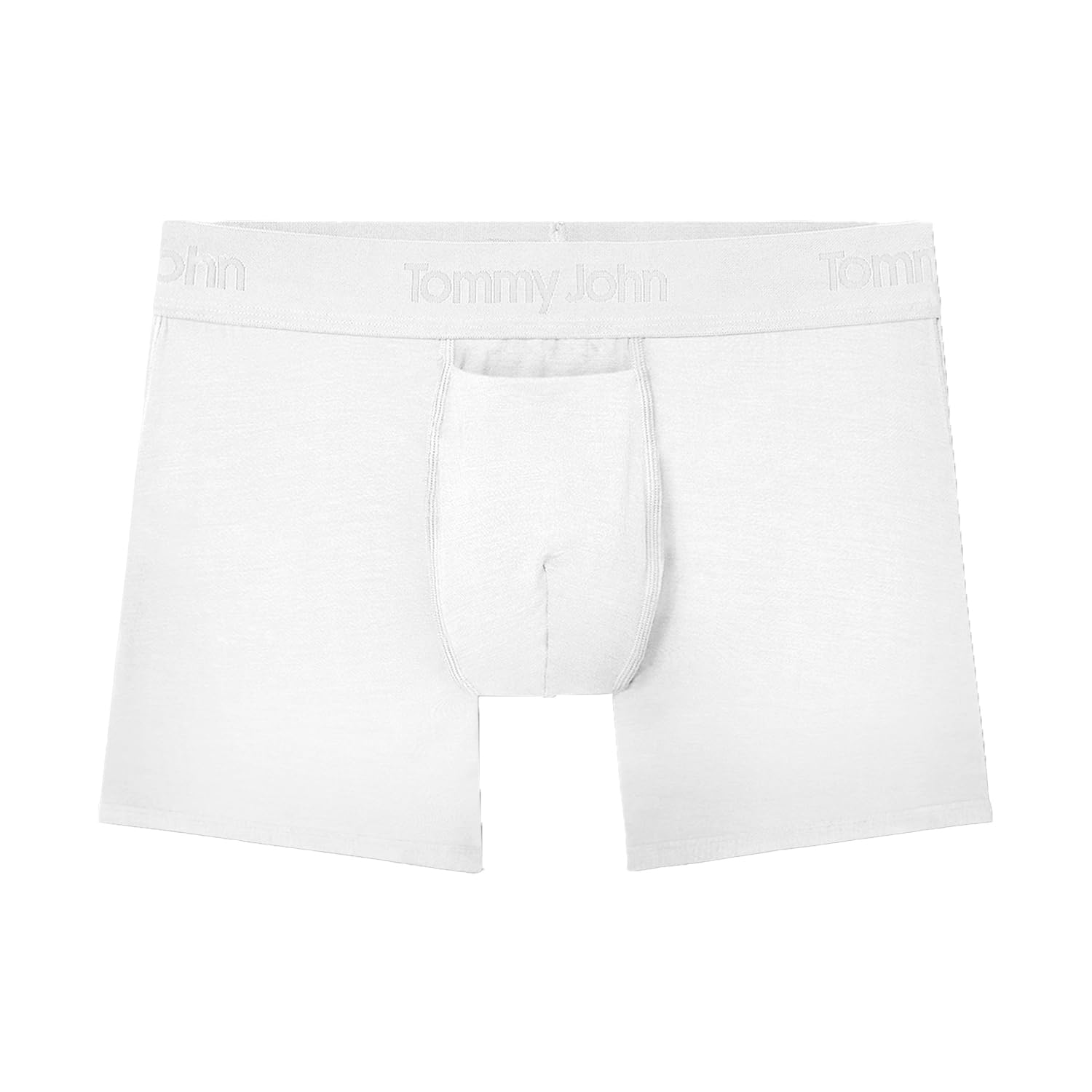 Tommy John Men's Trunk 4” Underwear, Second Skin Boxers with Supportive Contour Pouch, Soft, Breathable Stretch Fabric Boxers