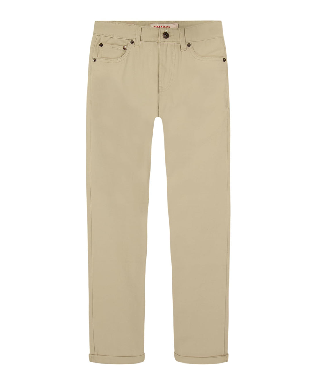 Lucky Brand Boys' Skinny Fit Stretch Twill Pants