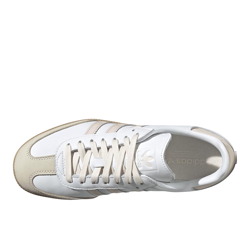 adidas Womens Samba Og Lace Up Sneakers Shoes Casual - White
