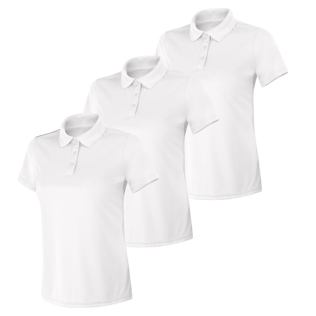 Hanes womens Performance Polo, Single or 3-Pack, Sport Cool DRI Moisture-Wicking Polo Shirt, 40+ UPF Protection
