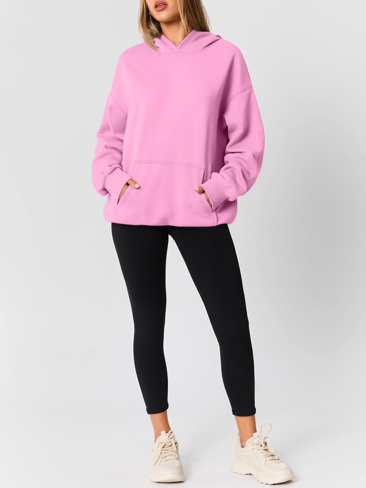 AUTOMET Womens Oversized Hoodies Trendy Pullover Sweatshirts | Comfrt Wear, Oversized Fit Soft Fleece Pullover, Perfect For Trendy Streetwear, College Outfits, And Daily Home Wear