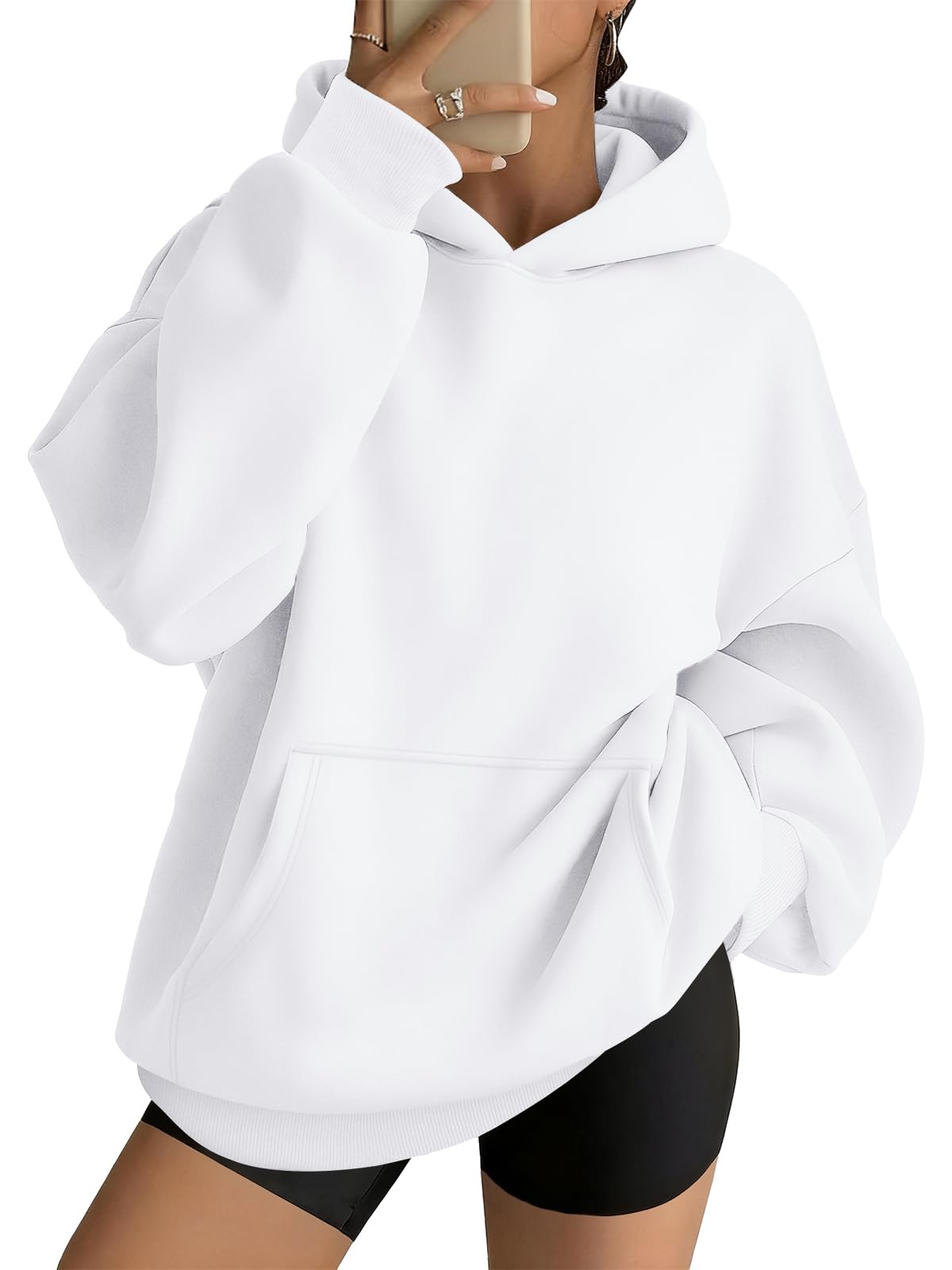 AUTOMET Womens Oversized Hoodies Trendy Pullover Sweatshirts | Comfrt Wear, Oversized Fit Soft Fleece Pullover, Perfect For Trendy Streetwear, College Outfits, And Daily Home Wear