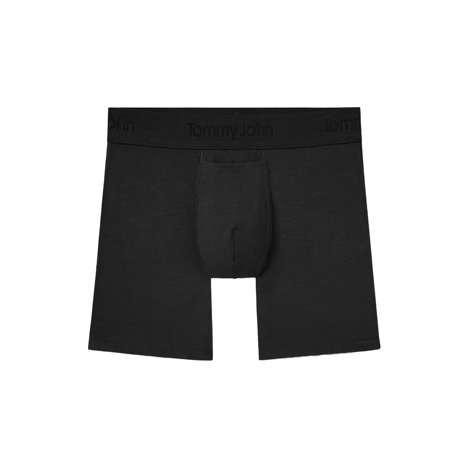 Tommy John Men's Mid-Length Boxer Briefs - Second Skin Fabric - 6" Inseam, Underwear with Contour Pouch and Quick Draw Fly