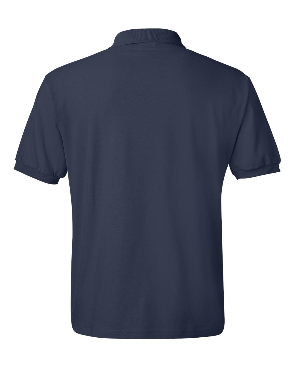 Hanes Mens EcoSmart Jersey Polo Shirt, Short-Sleeve Shirts for Men, T-Shirt, 2-Pack