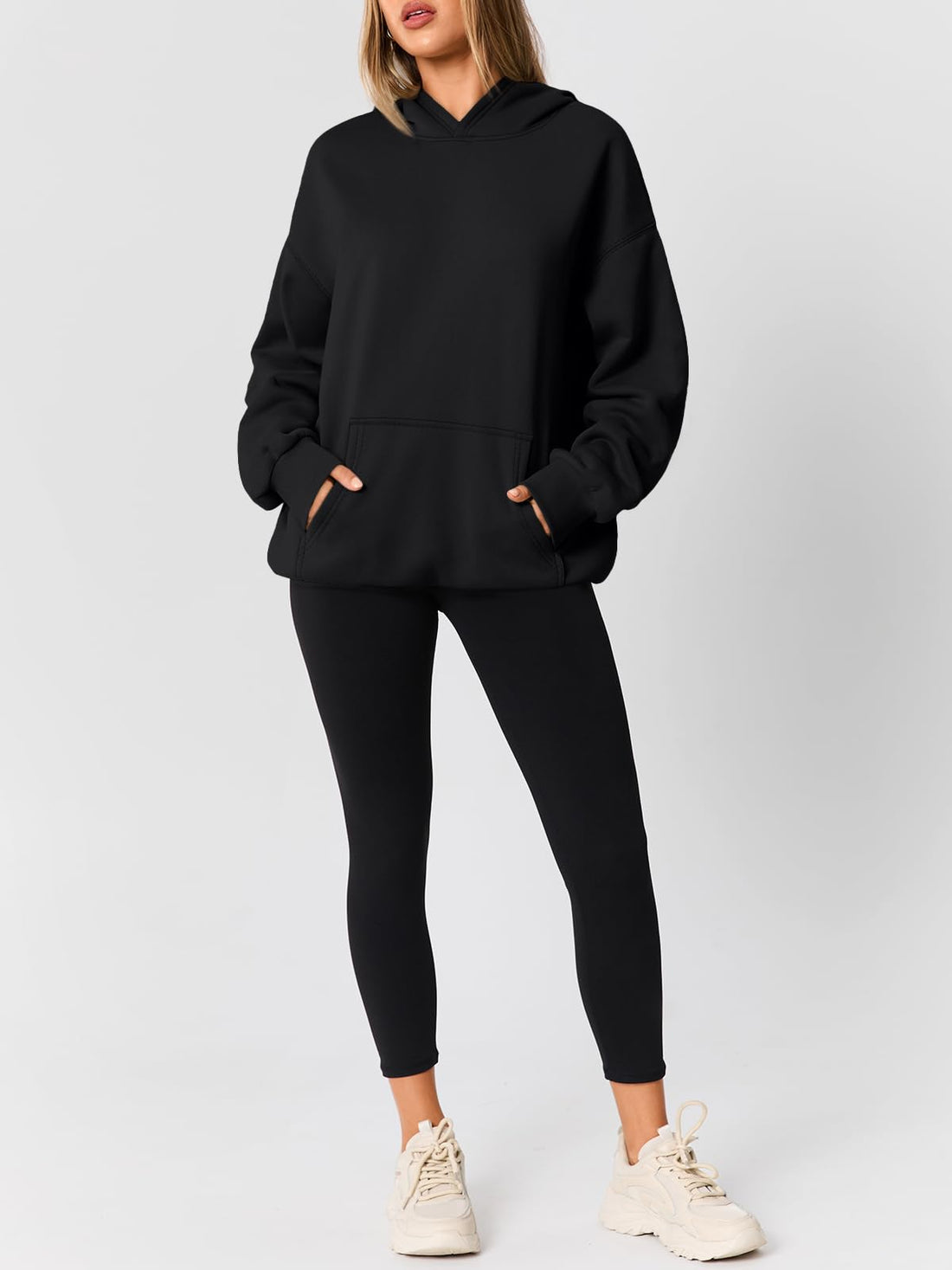 AUTOMET Womens Oversized Hoodies Trendy Pullover Sweatshirts | Comfrt Wear, Oversized Fit Soft Fleece Pullover, Perfect For Trendy Streetwear, College Outfits, And Daily Home Wear